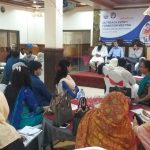 A meeting held in Sialkot for formation of CIP and to strengthen networking of the members’ organization working for the rights of marginalized population