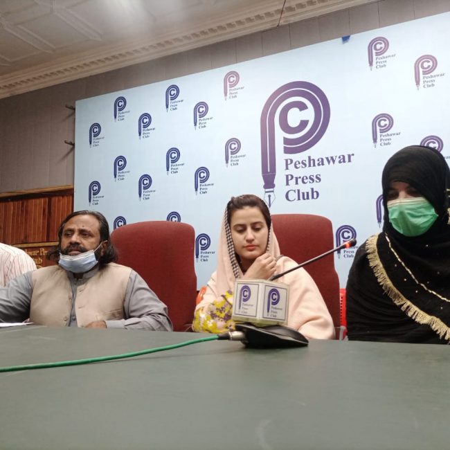 CIP Peshawar Region holds press conference demanding seat quota for PWDs and transgender persons in local government system and to increase job quota for PWDs