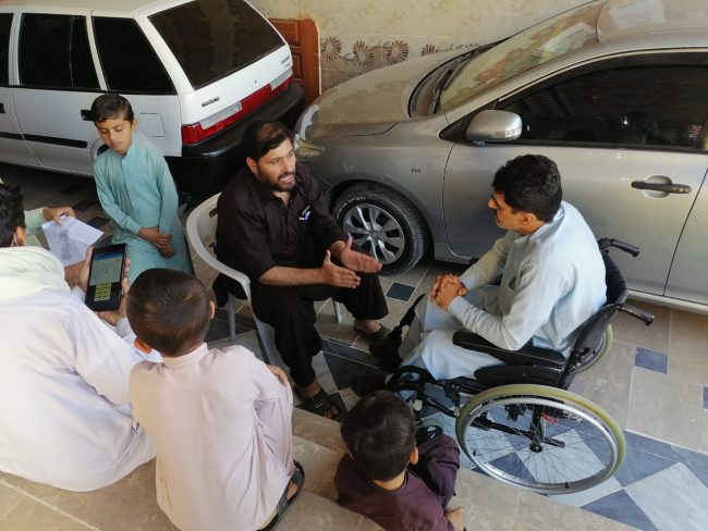 A delegation of CIP Multan Region meets with Deputy Director Social Welfare Muhammad Mushtaq and demands one window operation for PWDs and admission of transgender persons in skills centers