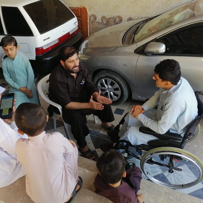 A delegation of CIP Multan Region meets with Deputy Director Social Welfare Muhammad Mushtaq and demands one window operation for PWDs and admission of transgender persons in skills centers