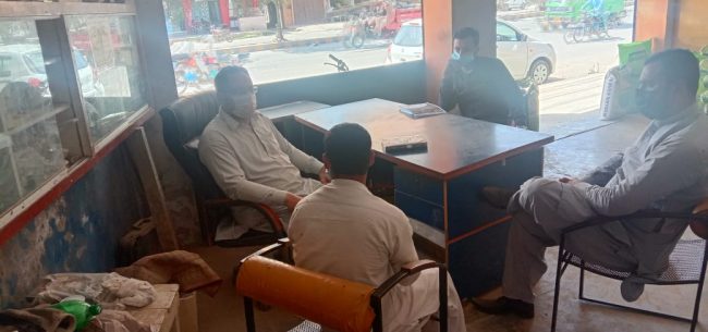 Advocacy meeting with Anwarul Haq Butt City Ameer Narowal for establishment of PWD and trans wing in Political parties
