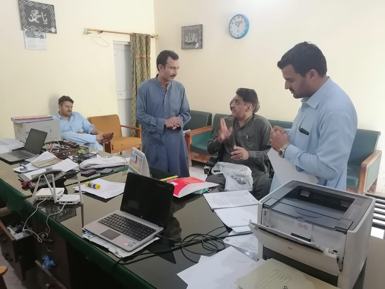 CIP Bannu Region holds advocacy meeting with District Officer Social Welfare Mr. Rizwan Khattak and In-charge disability certificate section Saqib khan to discuss earliest disposal of 600 online applications related to disability certificates