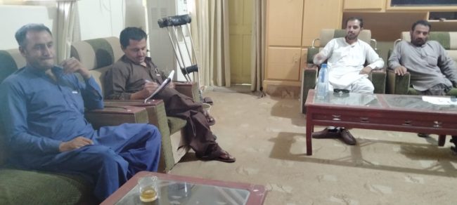 Monthly meeting of CIP Loralai Region held to plan work for taking up local issues of marginalized communities with relevant stakeholders